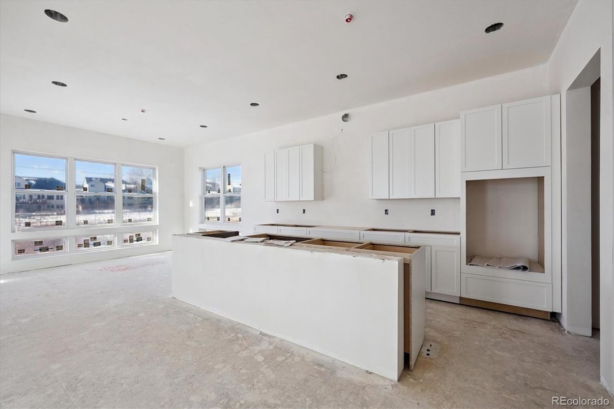 Interior, Kitchen, Recessed Lighting
