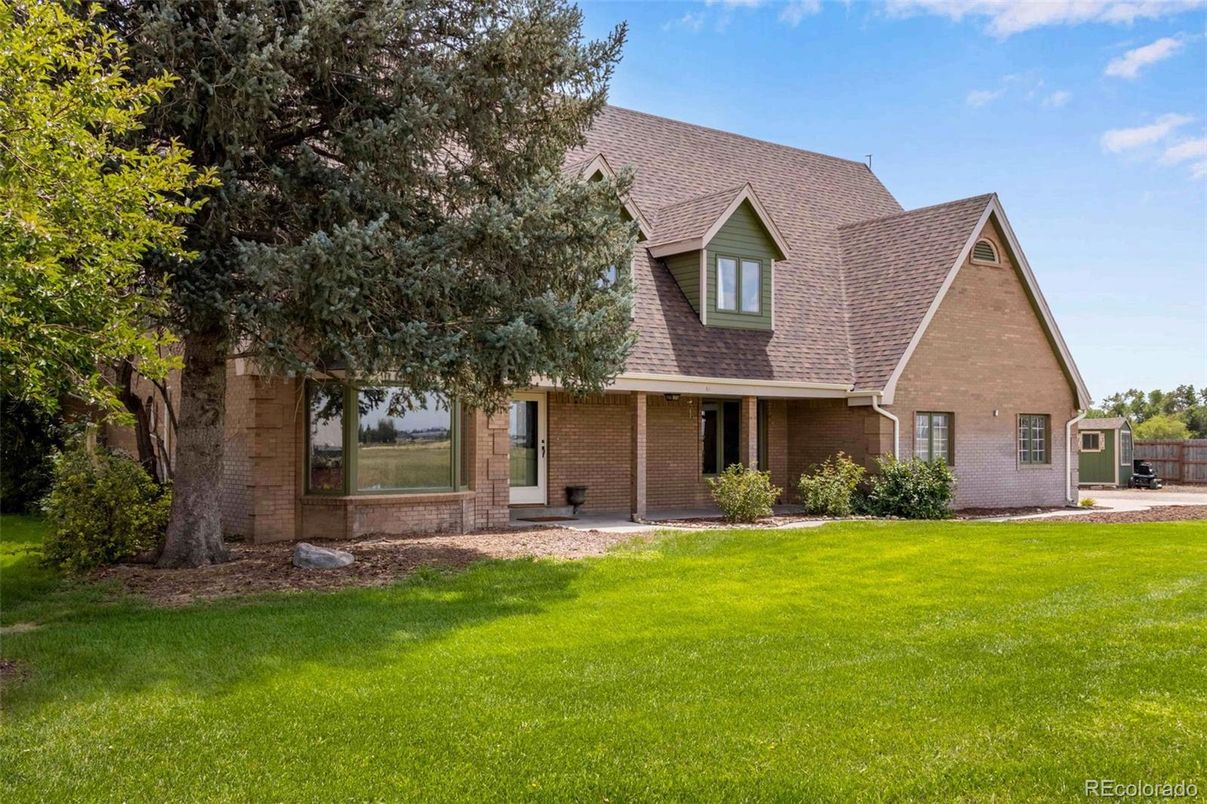 Exterior, Facade, Brick Facade, Tudor Revival