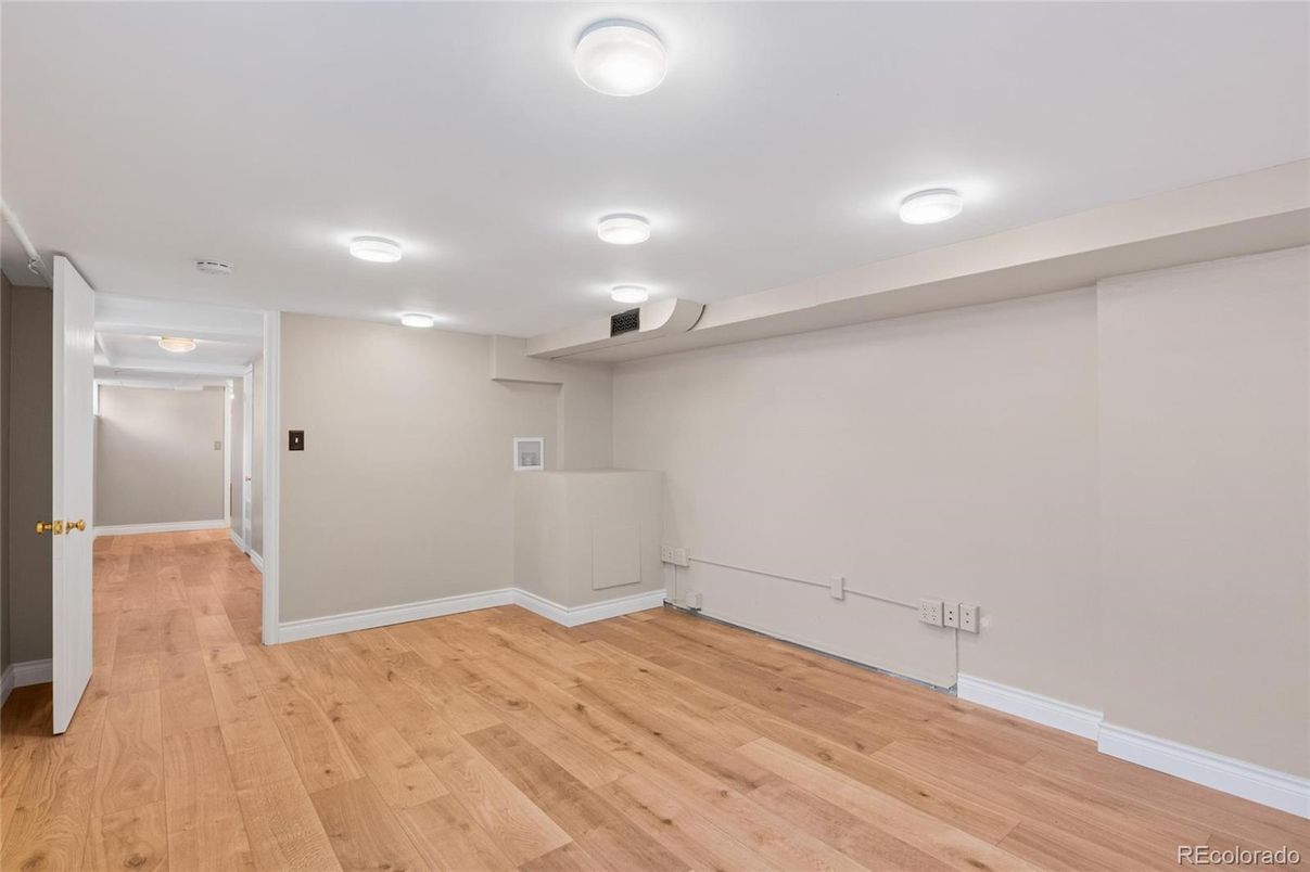 Empty room, Interior, Wood Texture Flooring