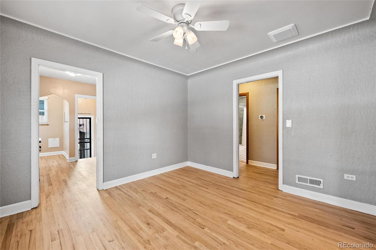 Empty room, Interior, Wood Texture Flooring