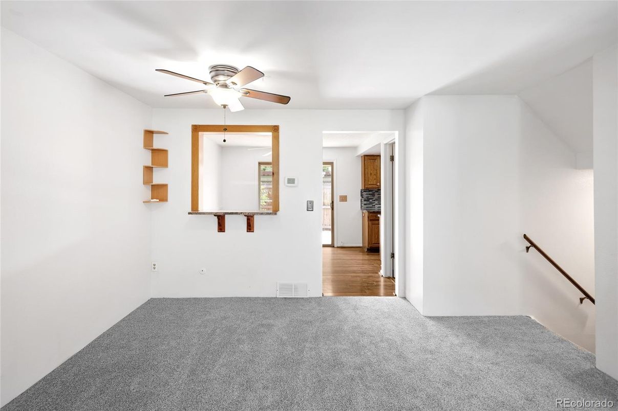 Empty room, Interior, Wood Texture Flooring