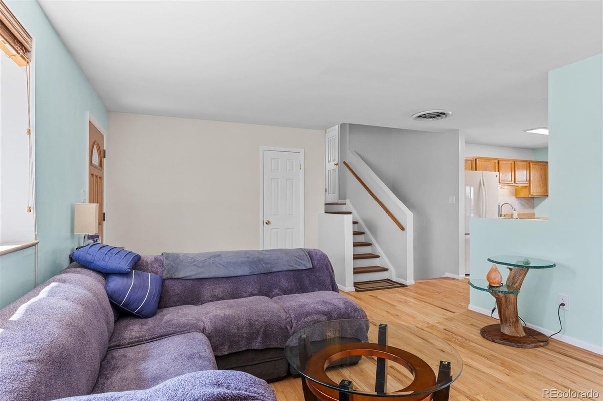 Interior, Kitchen, Living room, Wood Texture Flooring