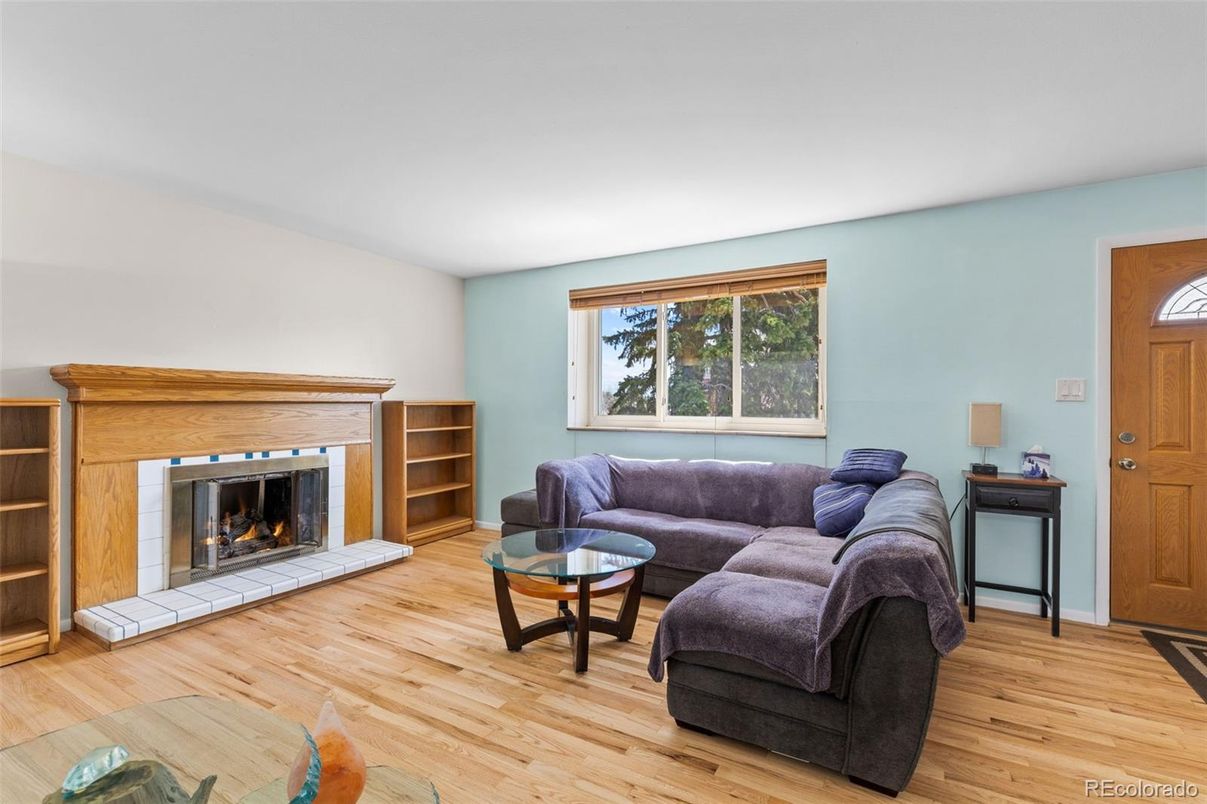 Fireplace, Interior, Living room, Wood Texture Flooring