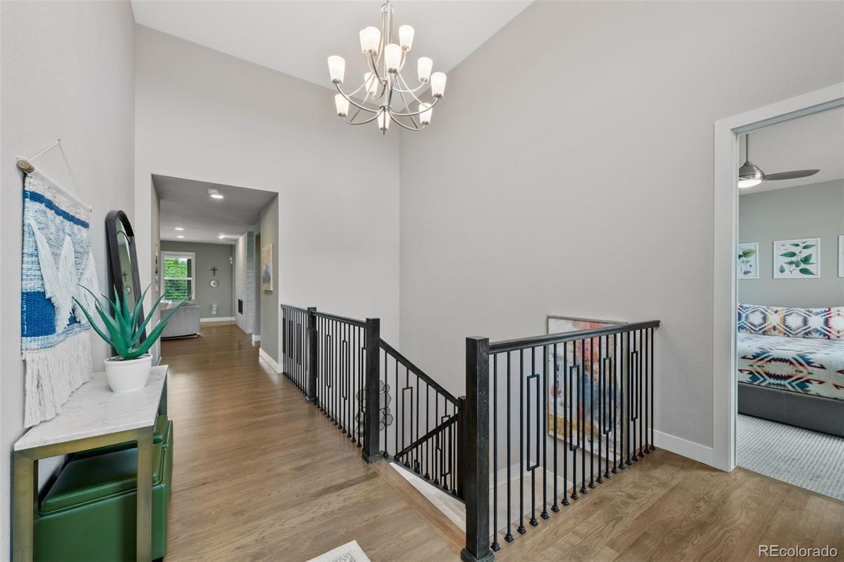 Chandelier, Interior, Recessed Lighting, Wood Texture Flooring