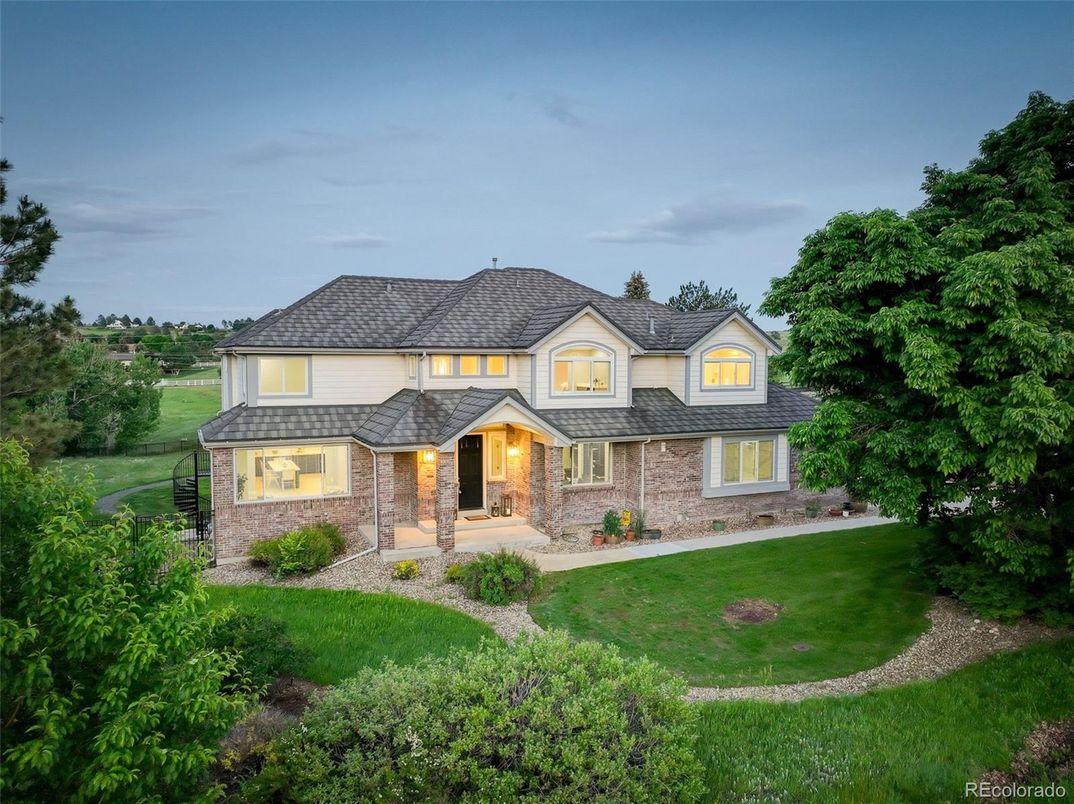 Backyard, Exterior, Facade, Brick Facade, French Provincial