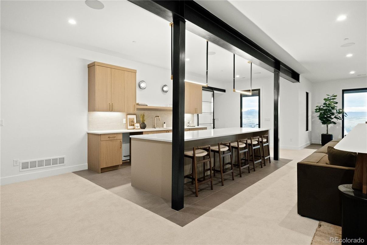 Interior, Kitchen, Pendant Lights, Recessed Lighting, Water