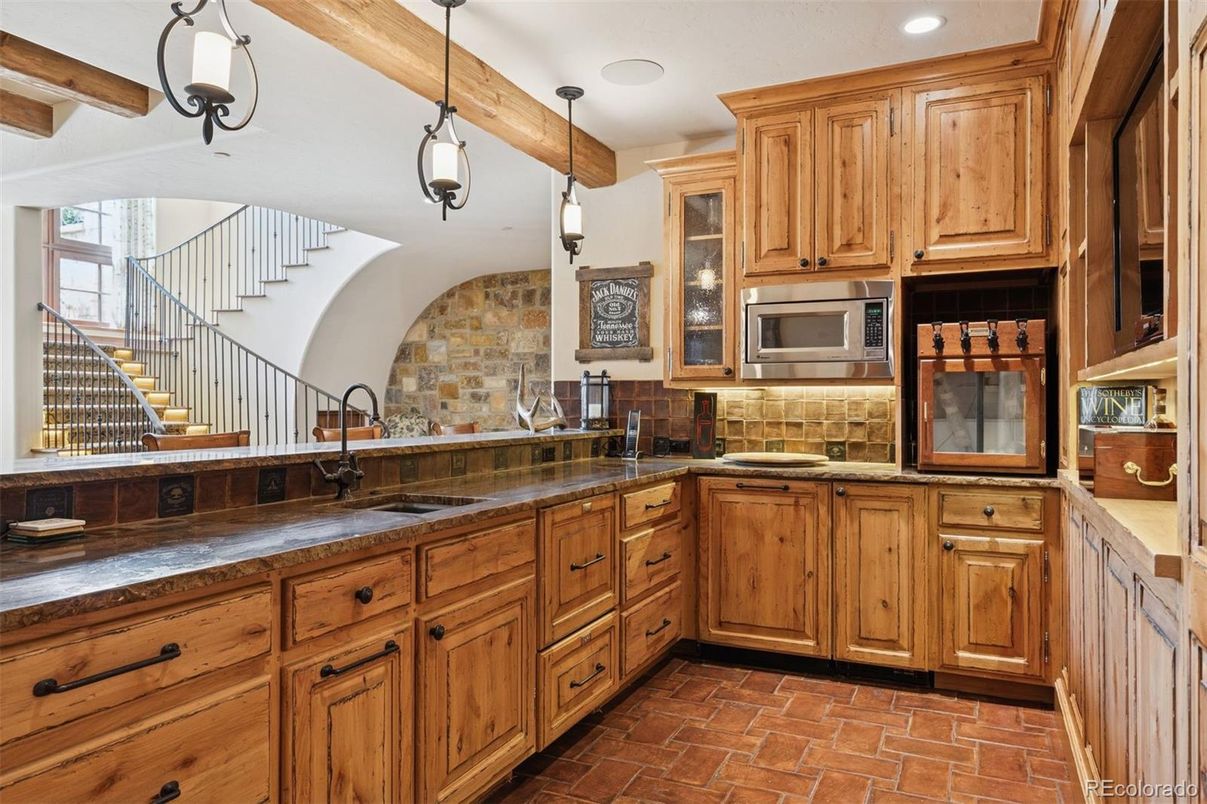 Interior, Kitchen, Pendant Lights, Recessed Lighting