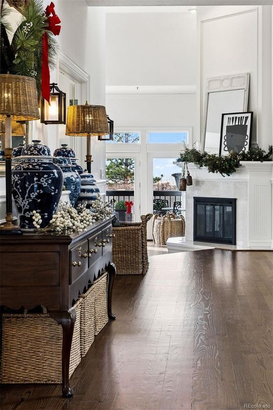 Fireplace, Interior, Living room, Wood Texture Flooring