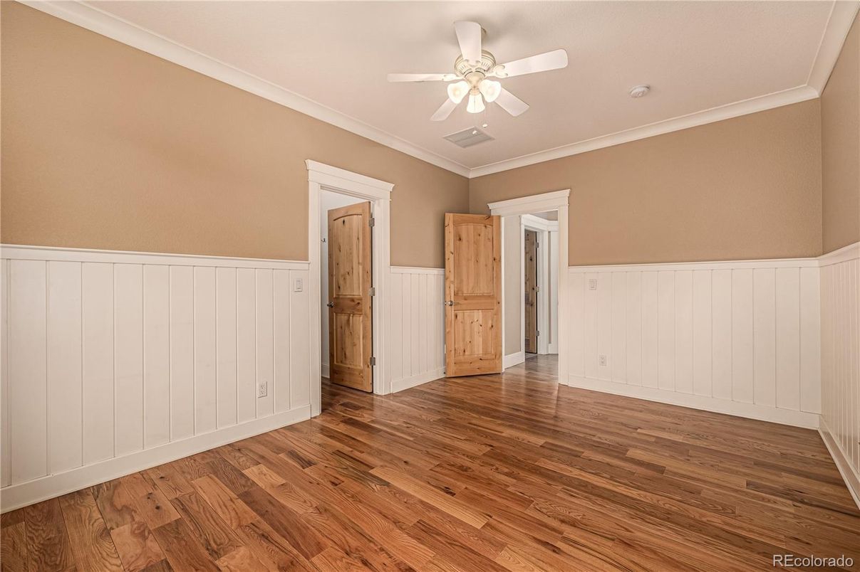 Empty room, Interior, Wood Texture Flooring