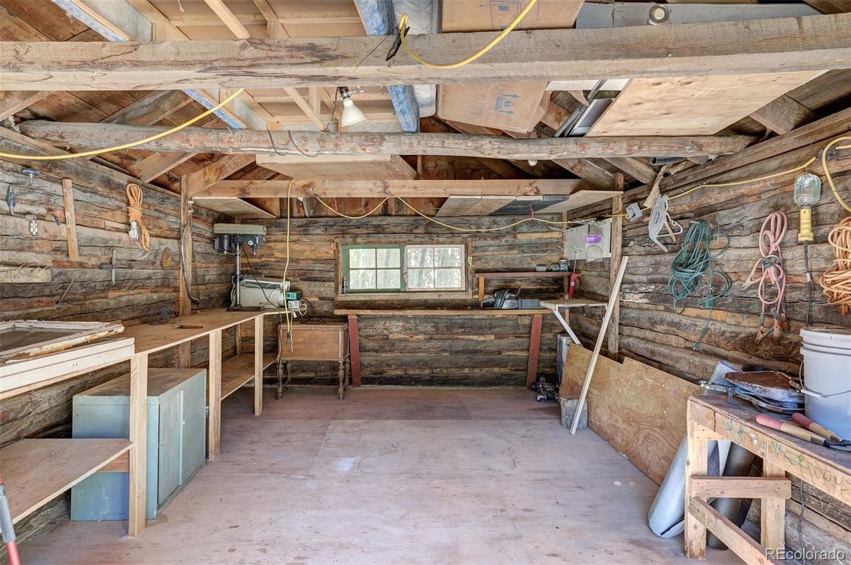Interior, Wooden Beams, Wooden Walls