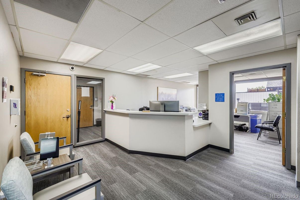 Home Office, Interior, Recessed Lighting