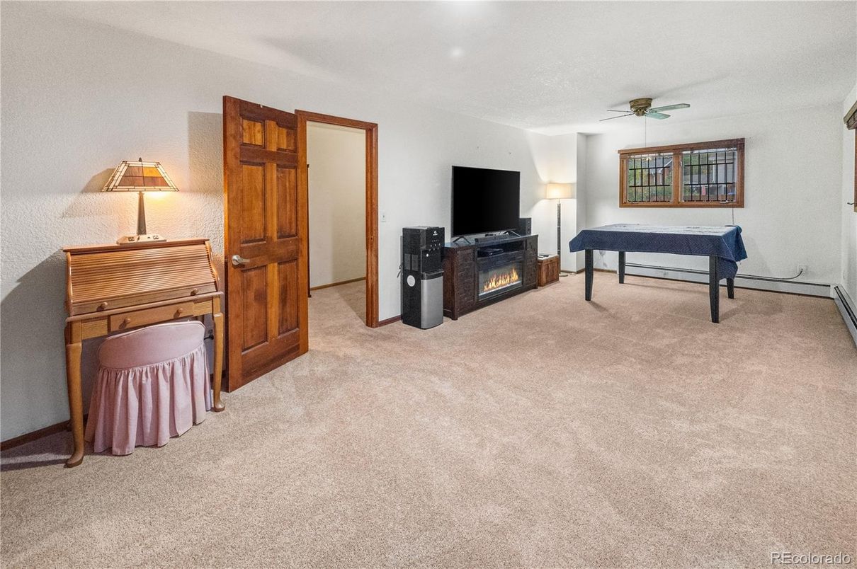 Fireplace, Game Room, Interior