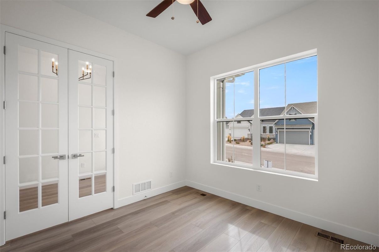 Empty room, Interior, Wood Texture Flooring