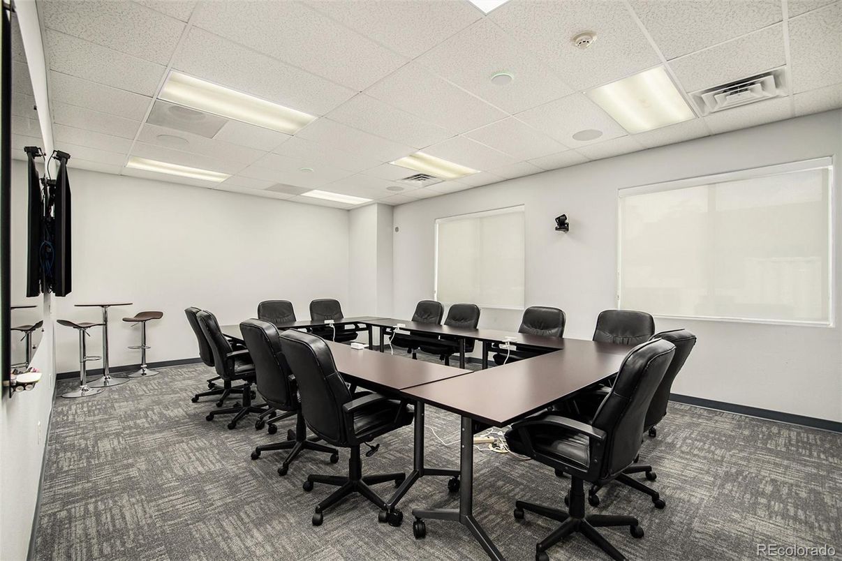 Home Office, Interior, Recessed Lighting