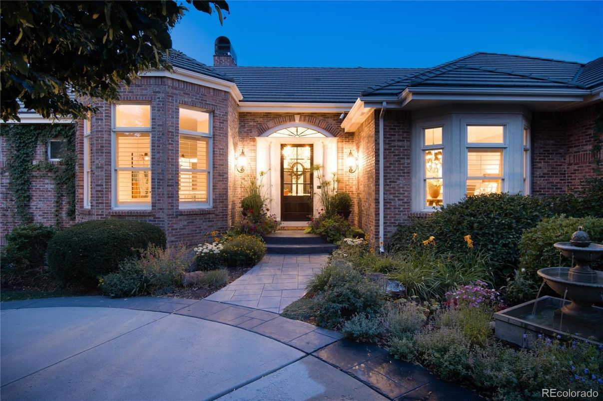 Exterior, Facade, Brick Facade, French Provincial