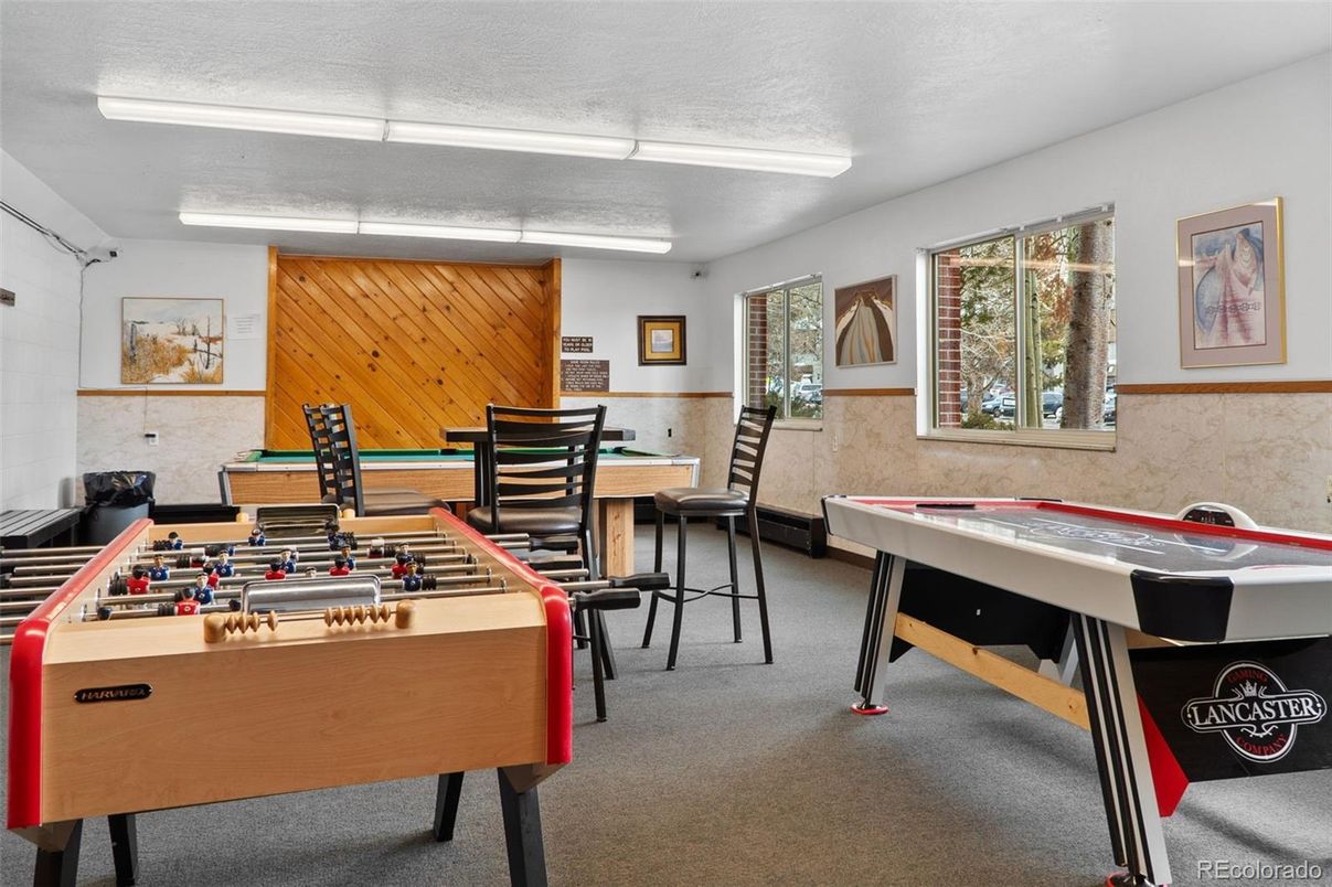 Dining room, Game Room, Interior, Wooden Walls