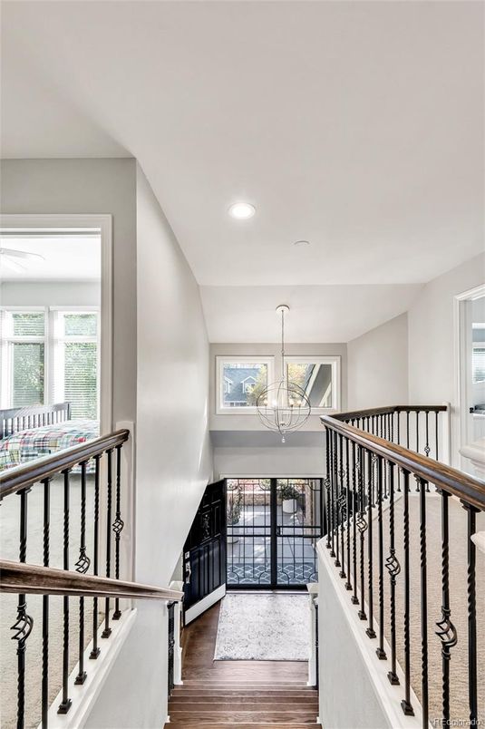 Chandelier, Interior, Recessed Lighting, Wood Texture Flooring