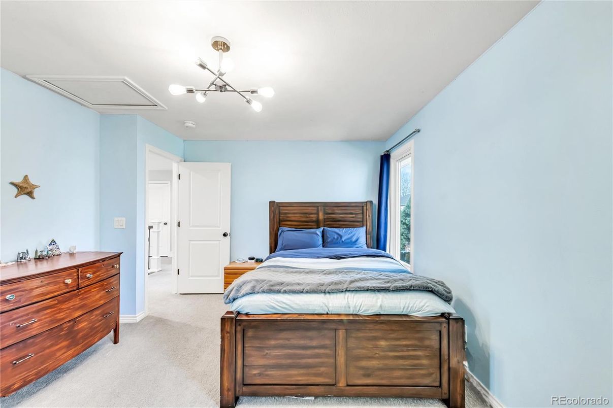 Bedroom, Interior, Pendant Lights