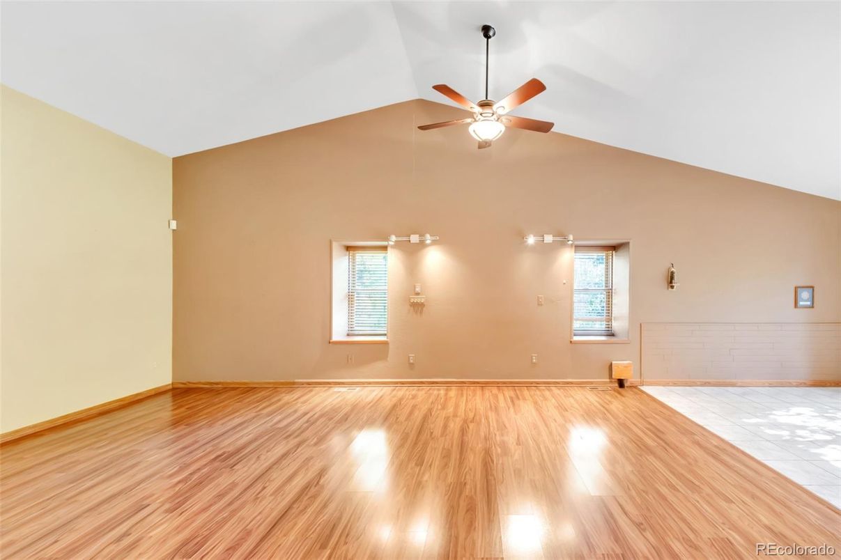Empty room, Interior, Wood Texture Flooring