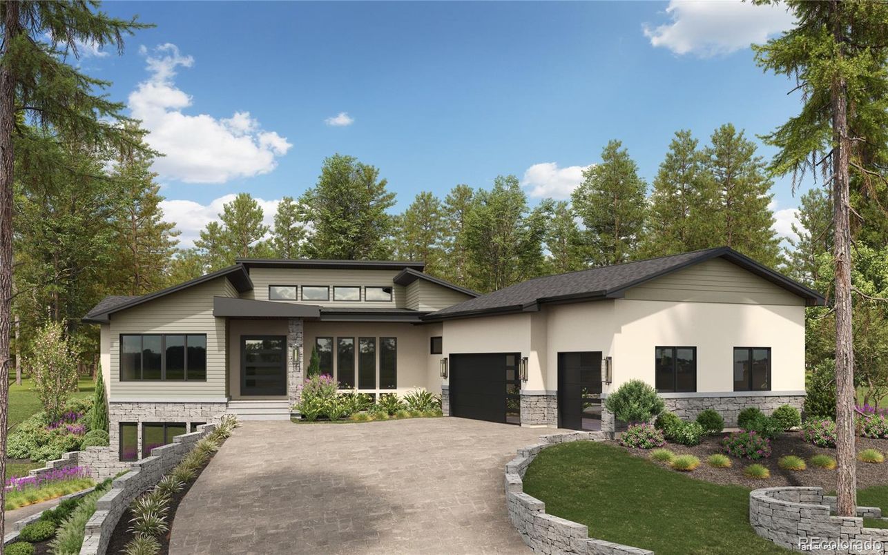 Attached, Exterior, Facade, Farmhouse