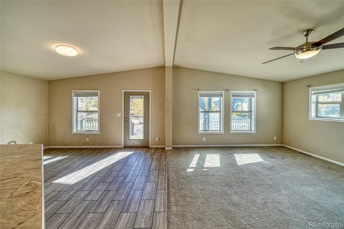 Empty room, Interior, Wood Texture Flooring