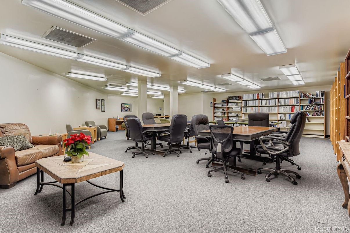 Home Office, Interior, Living room