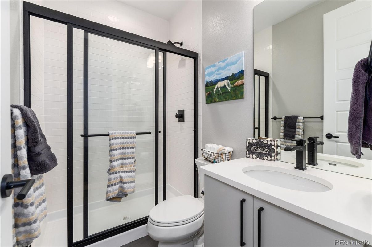 Bathroom, Glass Shower, Interior
