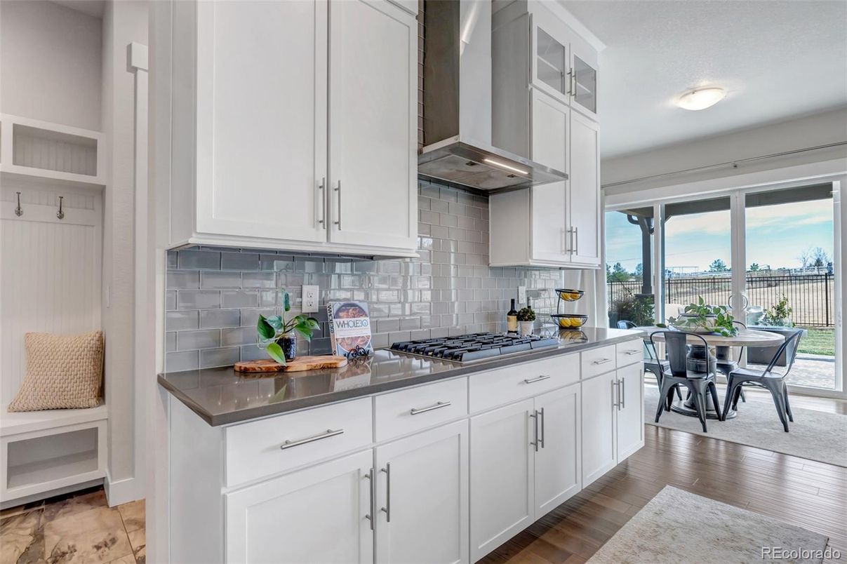 Dining room, Interior, Kitchen, Wood Texture Flooring