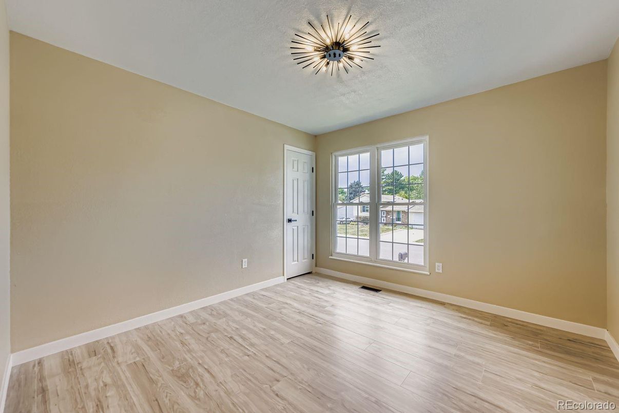 Empty room, Interior, Wood Texture Flooring