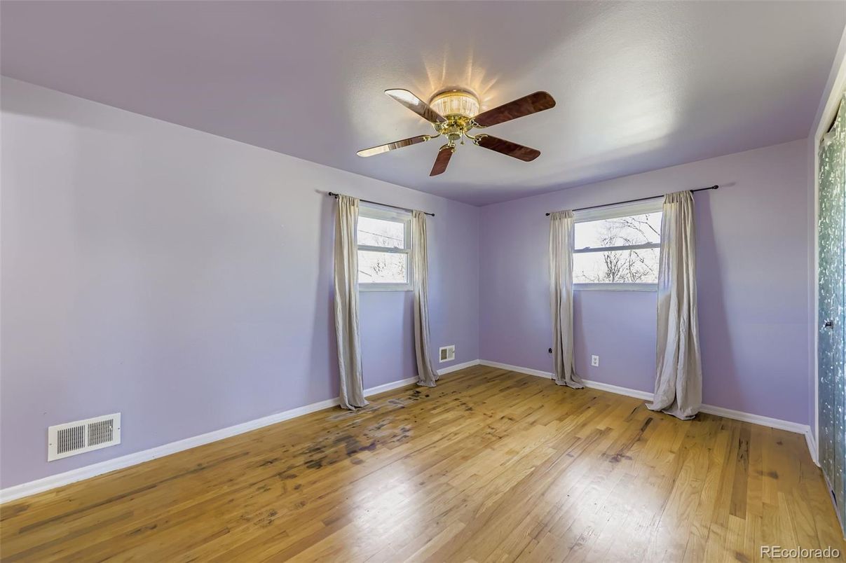 Empty room, Interior, Wood Texture Flooring