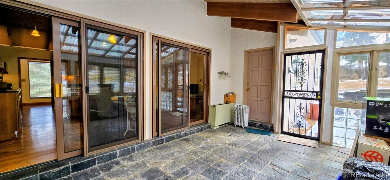 Interior, Wooden Beams