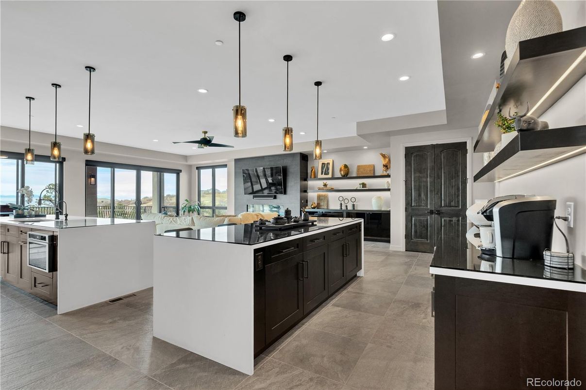 Interior, Kitchen, Pendant Lights, Recessed Lighting, Water