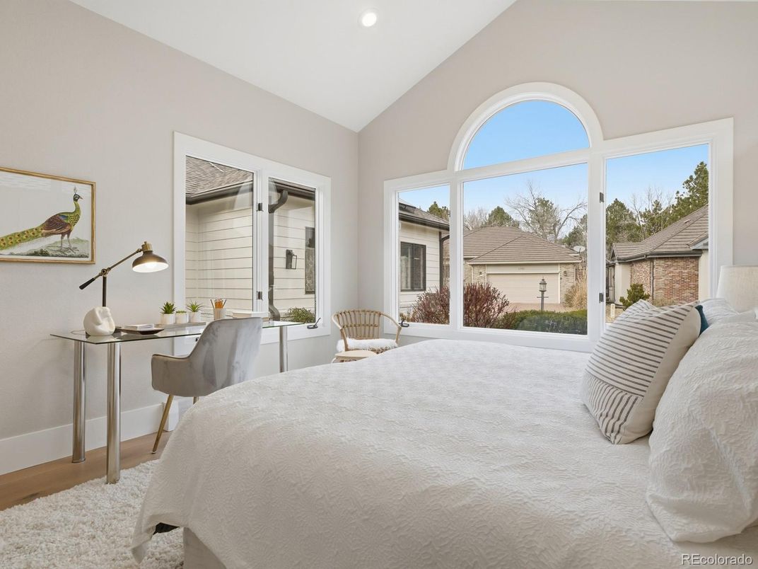 Bedroom, Home Office, Interior, Recessed Lighting