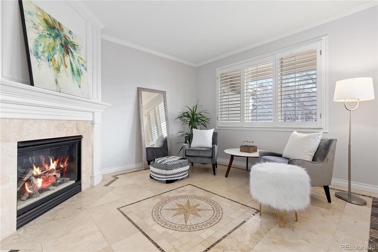 Fireplace, Interior, Living room