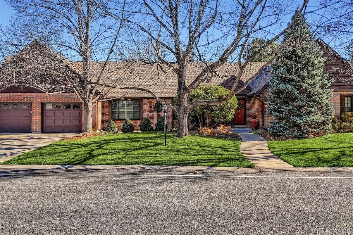 Attached, Exterior, Facade, Brick Facade, Tudor Revival