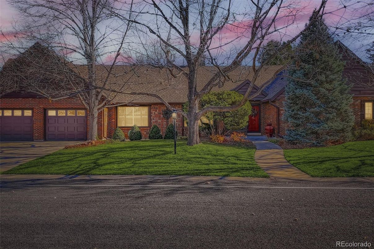 Attached, Exterior, Facade, Brick Facade, Tudor Revival