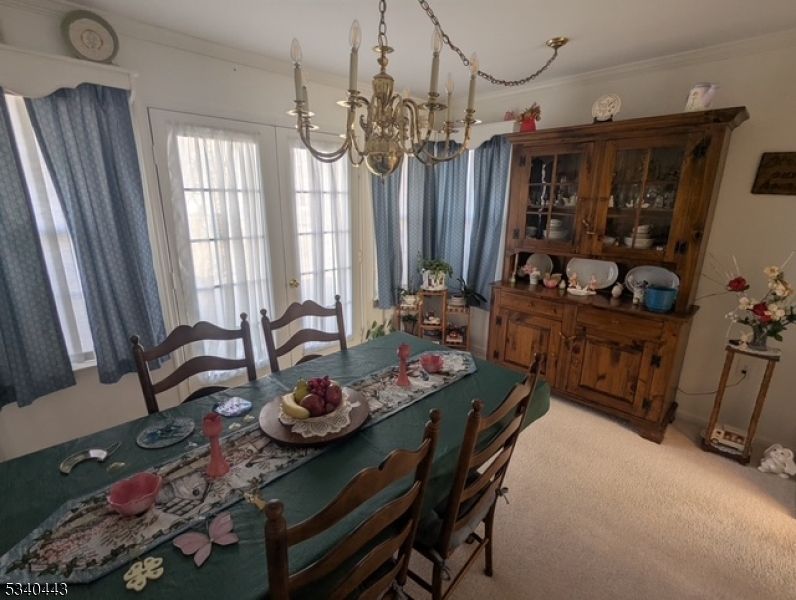 Chandelier, Dining room, Interior