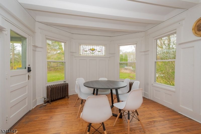 Dining room, Interior, Wood Texture Flooring