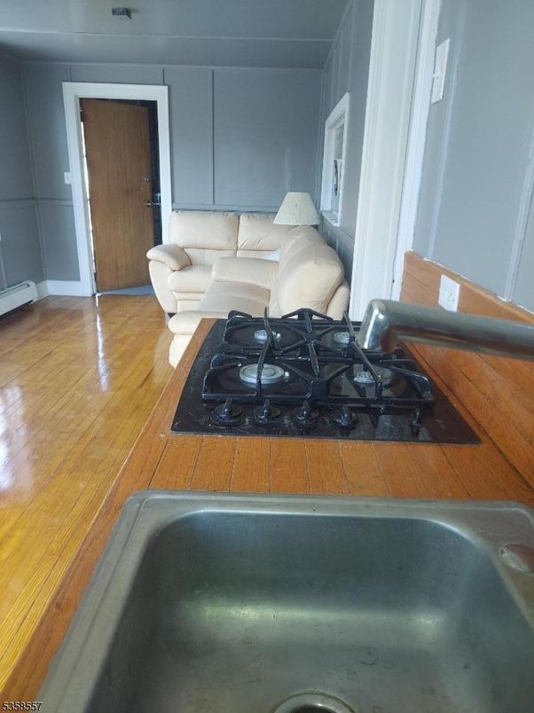 Interior, Kitchen, Living room, Wood Texture Flooring