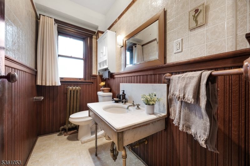 Bathroom, Interior, Wooden Walls