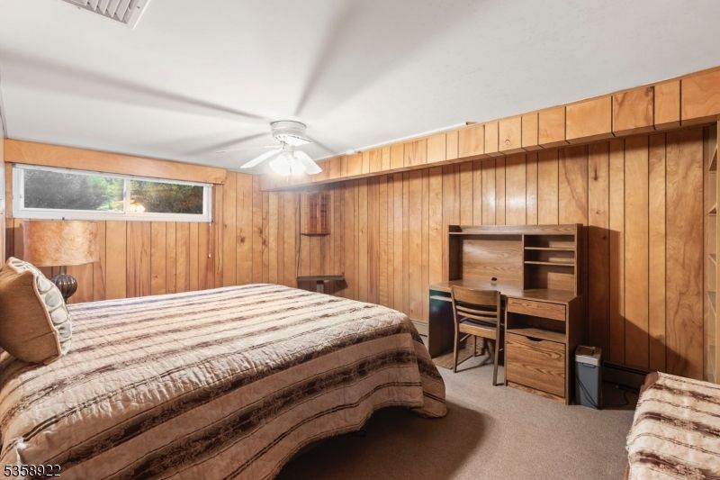 Bedroom, Interior, Wooden Walls