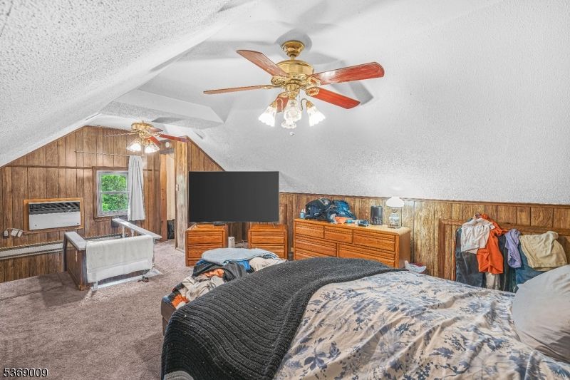 Bedroom, Interior, Wooden Walls