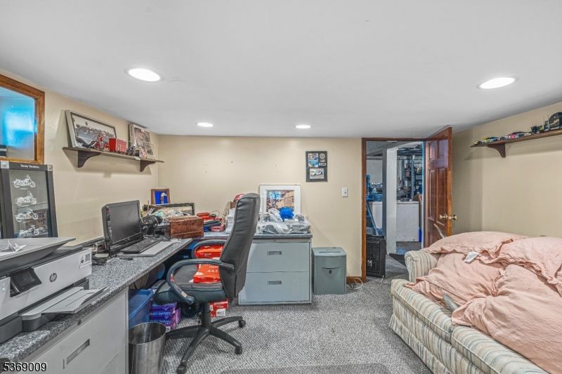 Home Office, Interior, Recessed Lighting