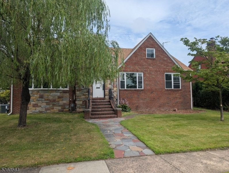 Exterior, Facade, Brick Facade, Tudor Revival