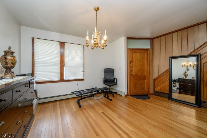 Chandelier, Interior, Wood Texture Flooring