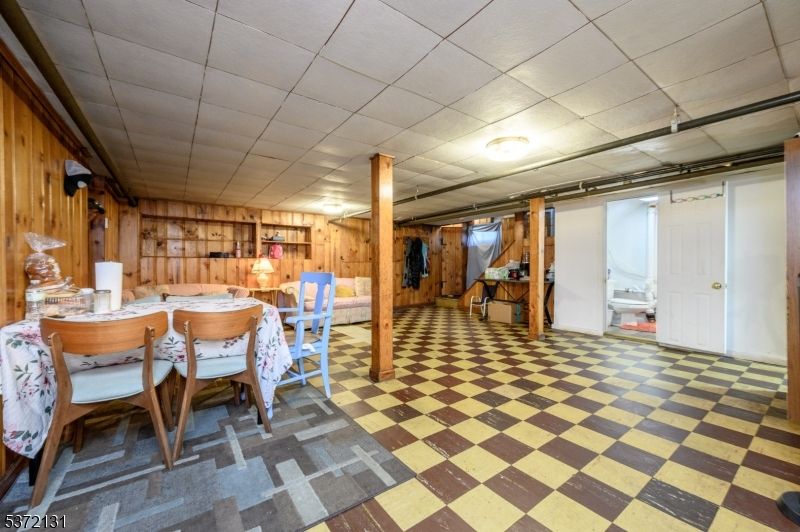 Dining room, Interior, Wooden Walls