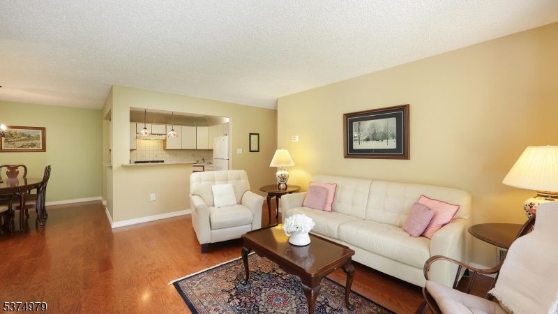 Dining room, Interior, Kitchen, Living room, Pendant Lights, Wood Texture Flooring