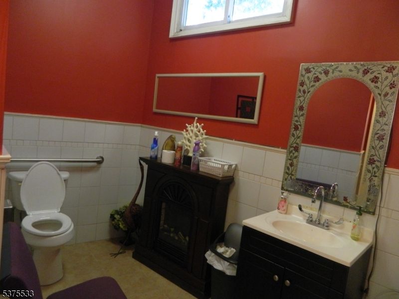 Bathroom, Fireplace, Interior