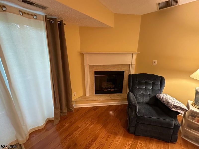 Fireplace, Interior, Wood Texture Flooring