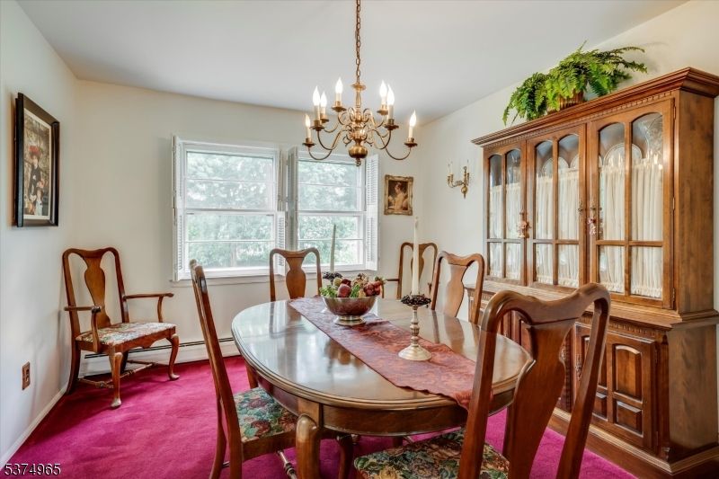 Chandelier, Dining room, Interior